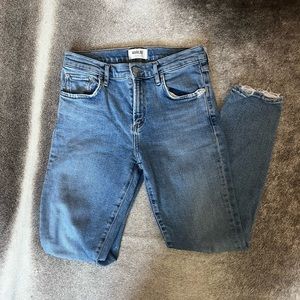 agolde boyfriend style jeans